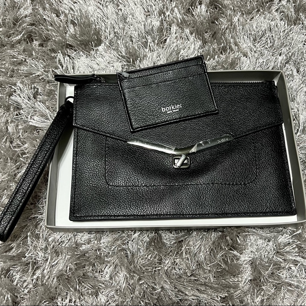 Botkier Valentina Flap Clutch Black